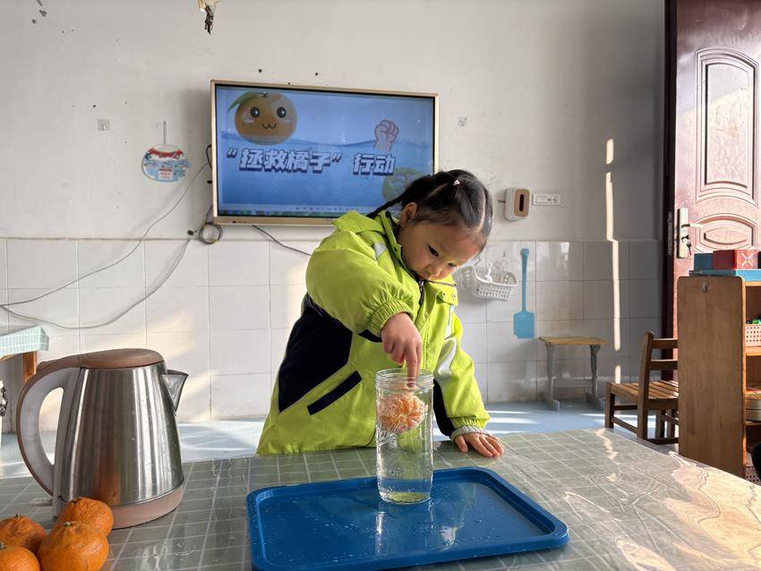 “橘子趣味双体验”:旋转取橘实验+暖心煮水,快乐翻倍!